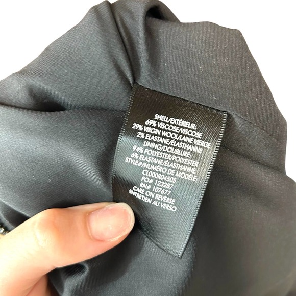 Alice + Olivia Coley Crew Neck Dress Afterglow Plaid Brown Tan Size 6 - Picture 9 of 10